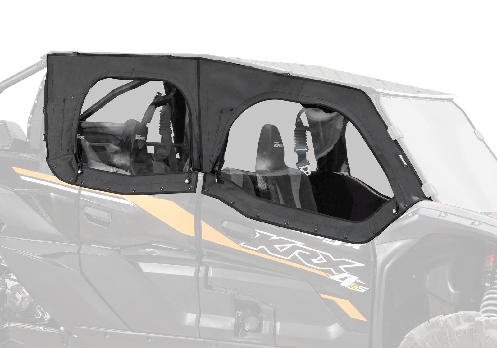 Kawasaki Teryx KRX 4 1000 Primal Framed Soft Upper Doors - No RWS