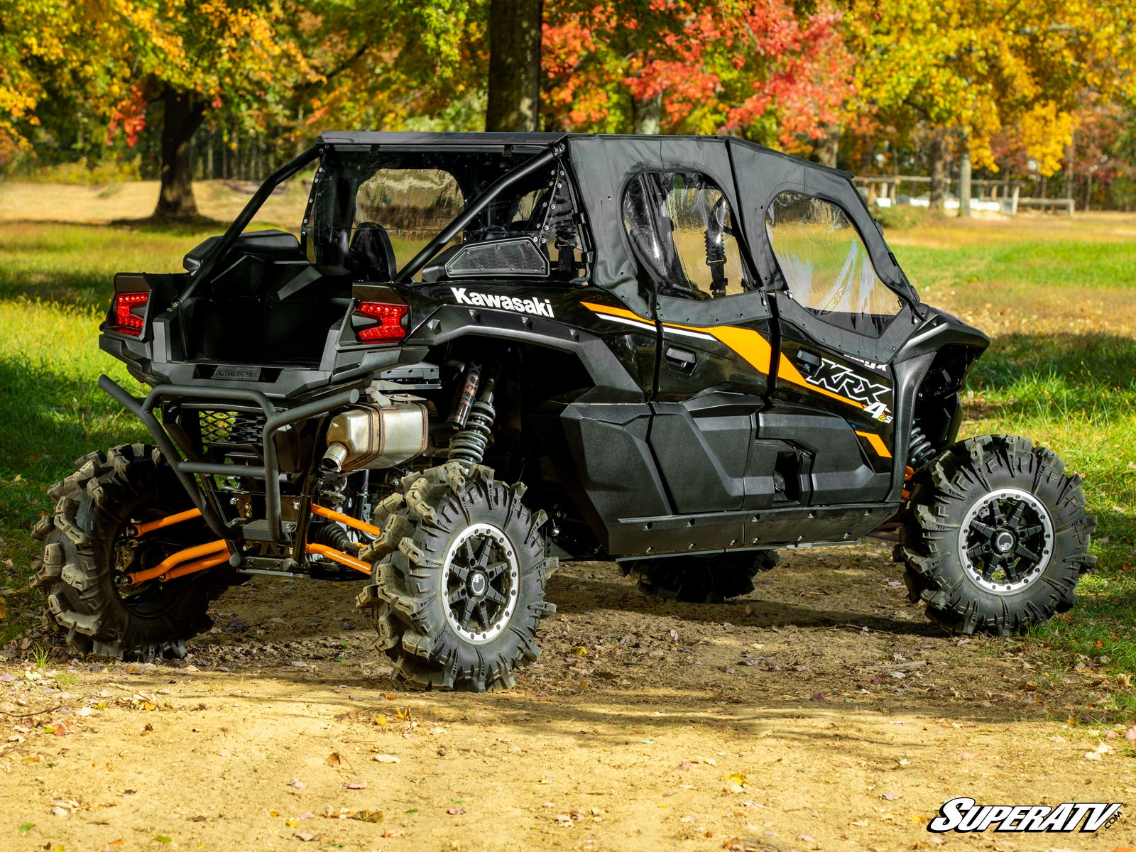 Kawasaki Teryx KRX 4 1000 Primal Framed Soft Upper Doors - No RWS