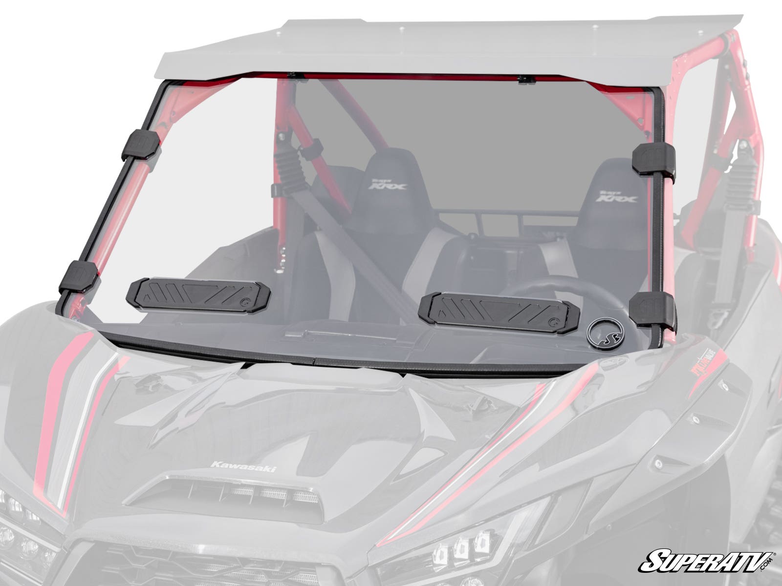 Kawasaki Teryx KRX 1000 Scratch Resistant Vented Full Windshield