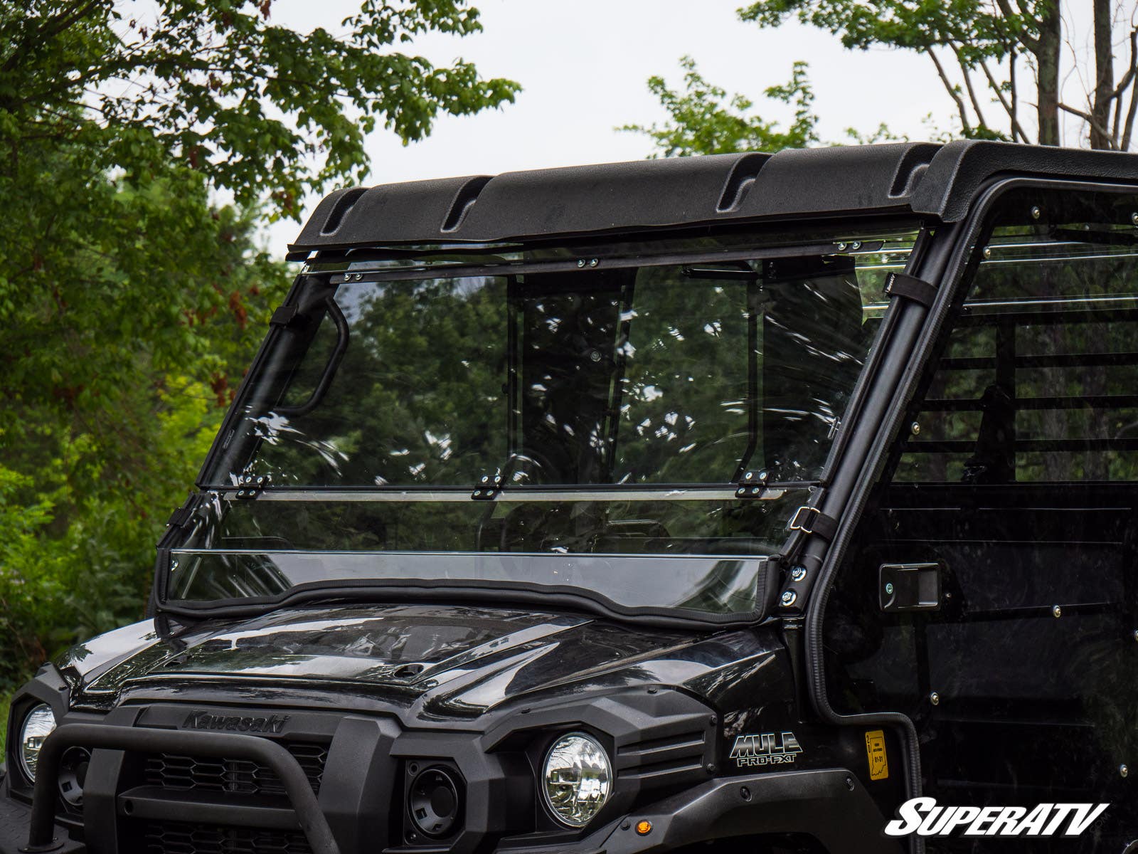 Kawasaki Mule Pro Flip Down Windshield