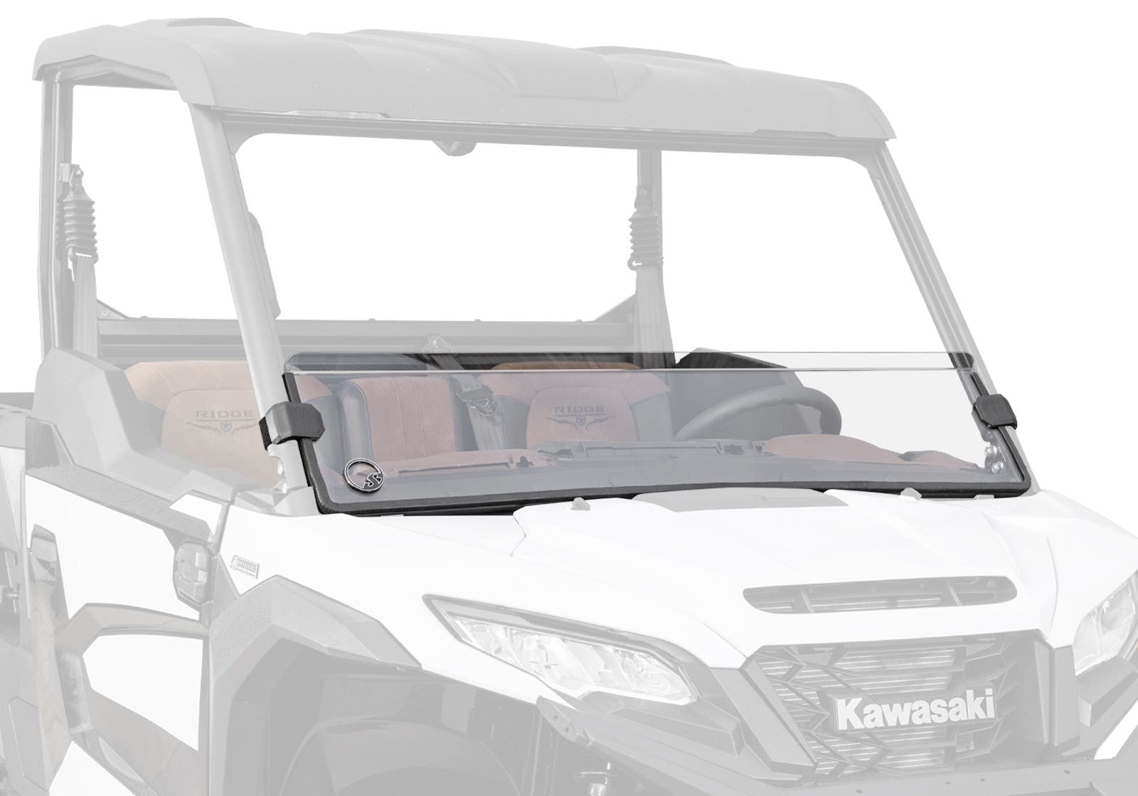 Kawasaki Ridge Half Windshield - 70