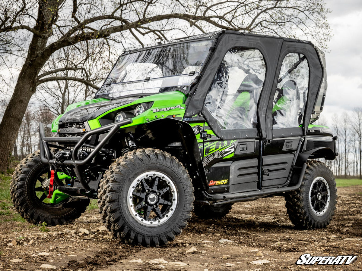 Kawasaki Teryx 4 Soft Cab Enclosure Upper Doors - No RWS