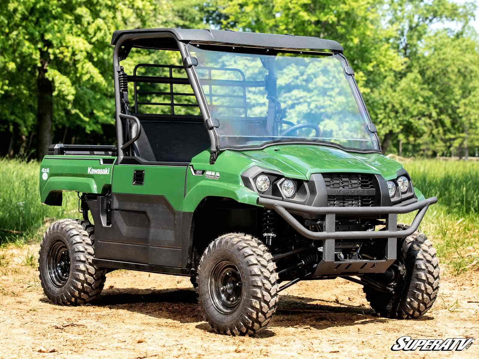 Kawasaki Mule PRO-MX Scratch-Resistant Full Windshield