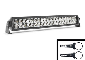 20in. Straight Double-Row Light Bar - 1.5in. Brackets