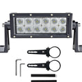 6in. LED Combination Spot / Flood Light Bar with 1.5in. Cage Mount