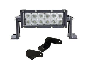 6in. LED Combination Spot / Flood Light Bar with Low Profile Mount Brackets