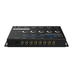 LC8i Black 8-Channel Line Output Converter with Auxiliary Input