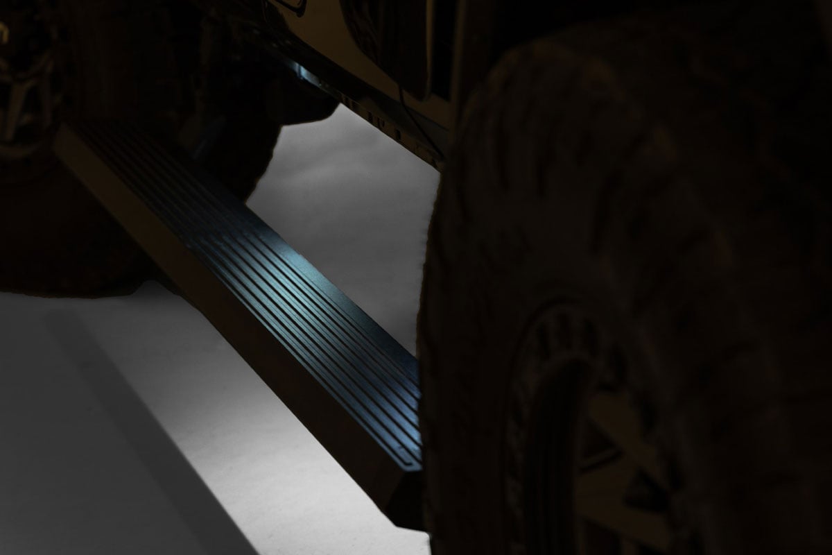 Power Running Boards | Dual Electric Motor | 2 Door | Jeep Wrangler JL (18-26)