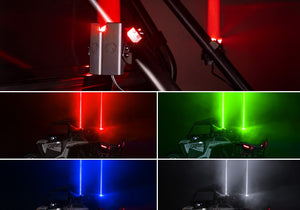 LED Laser Whip Lights