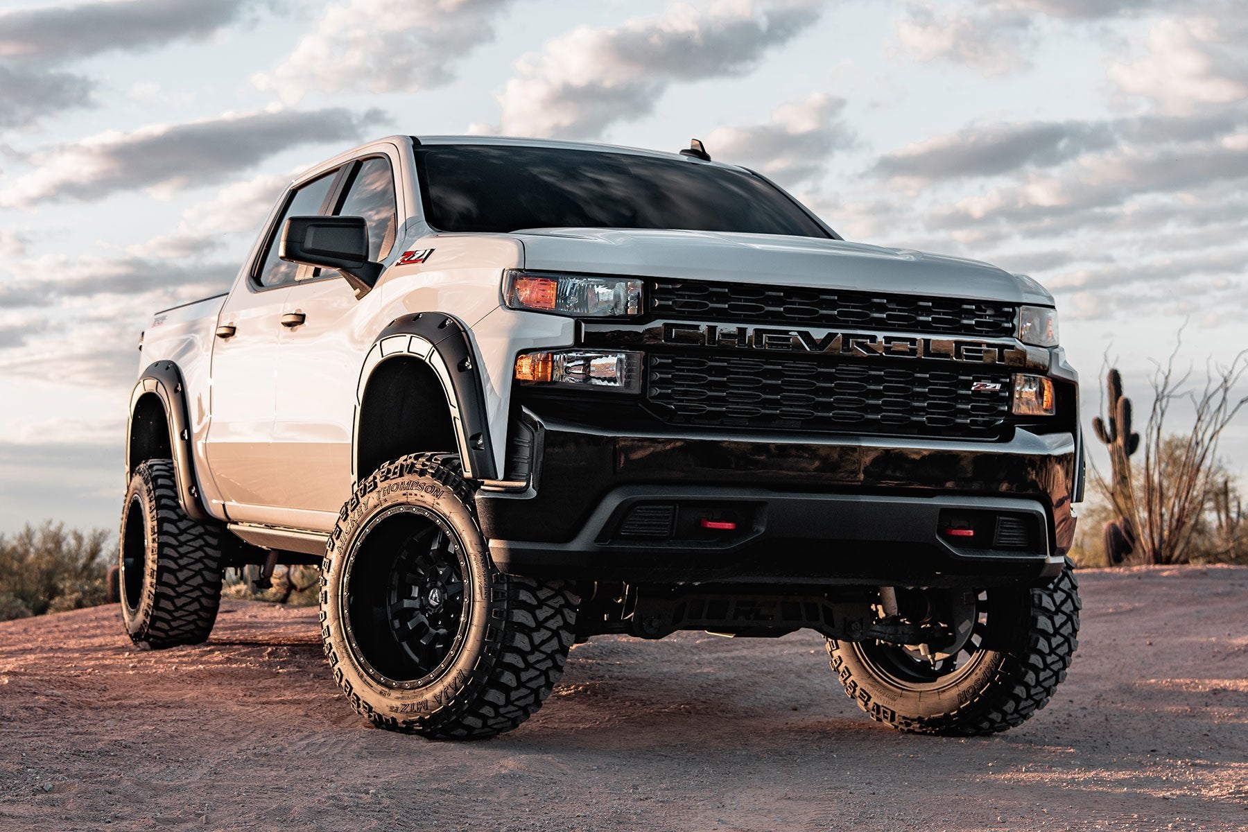 Defender Fender Flares | GXP Lakeshore Blue | Chevy Silverado 1500 (19-26)