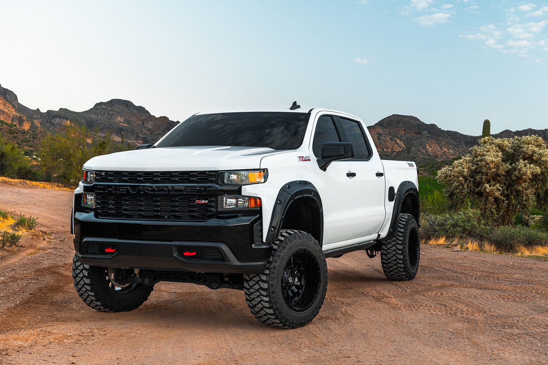 Defender Fender Flares | GPA Graphite | Chevy Silverado 1500 2WD/4WD (19-26)
