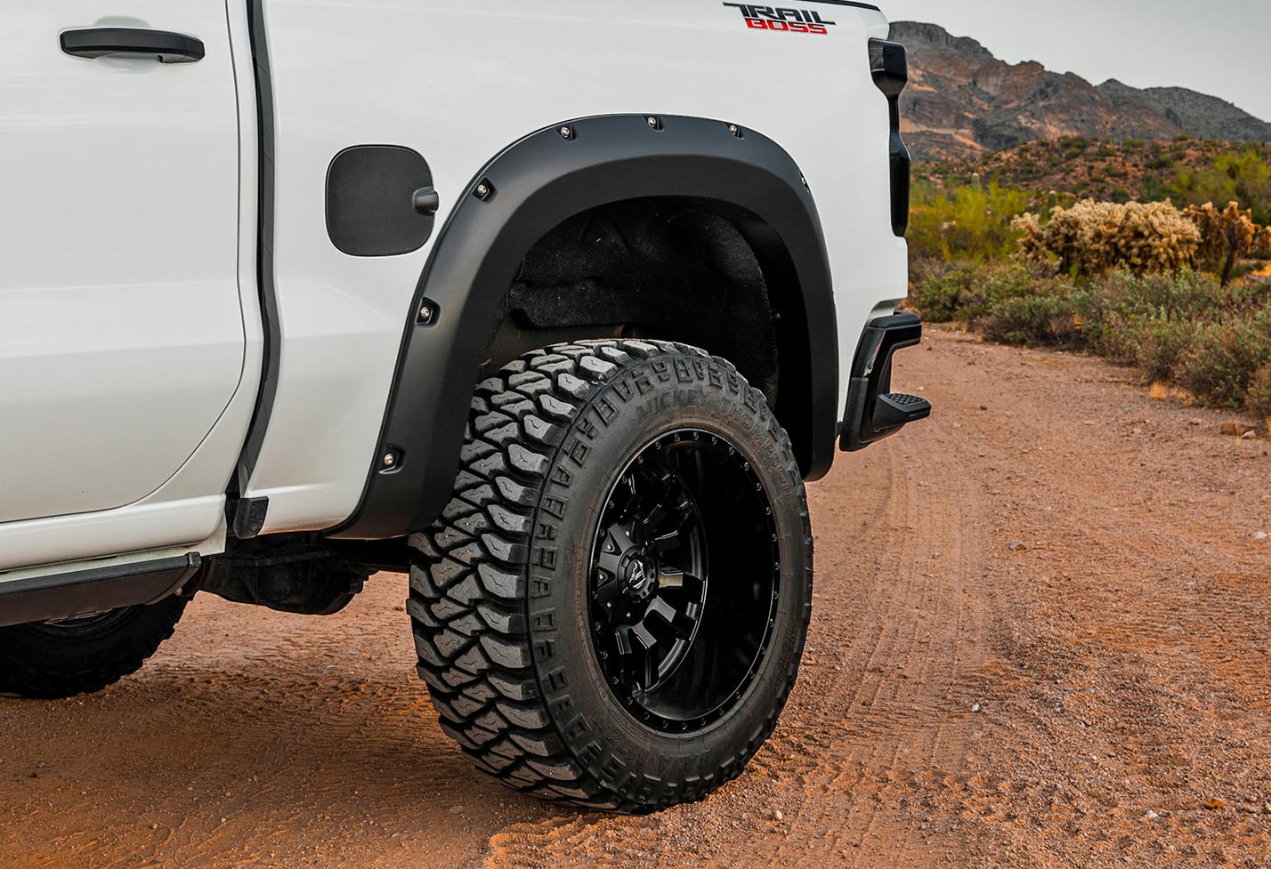 Pocket Fender Flares | GXP Lakeshore Blue | Chevy Silverado 1500 (22-26)
