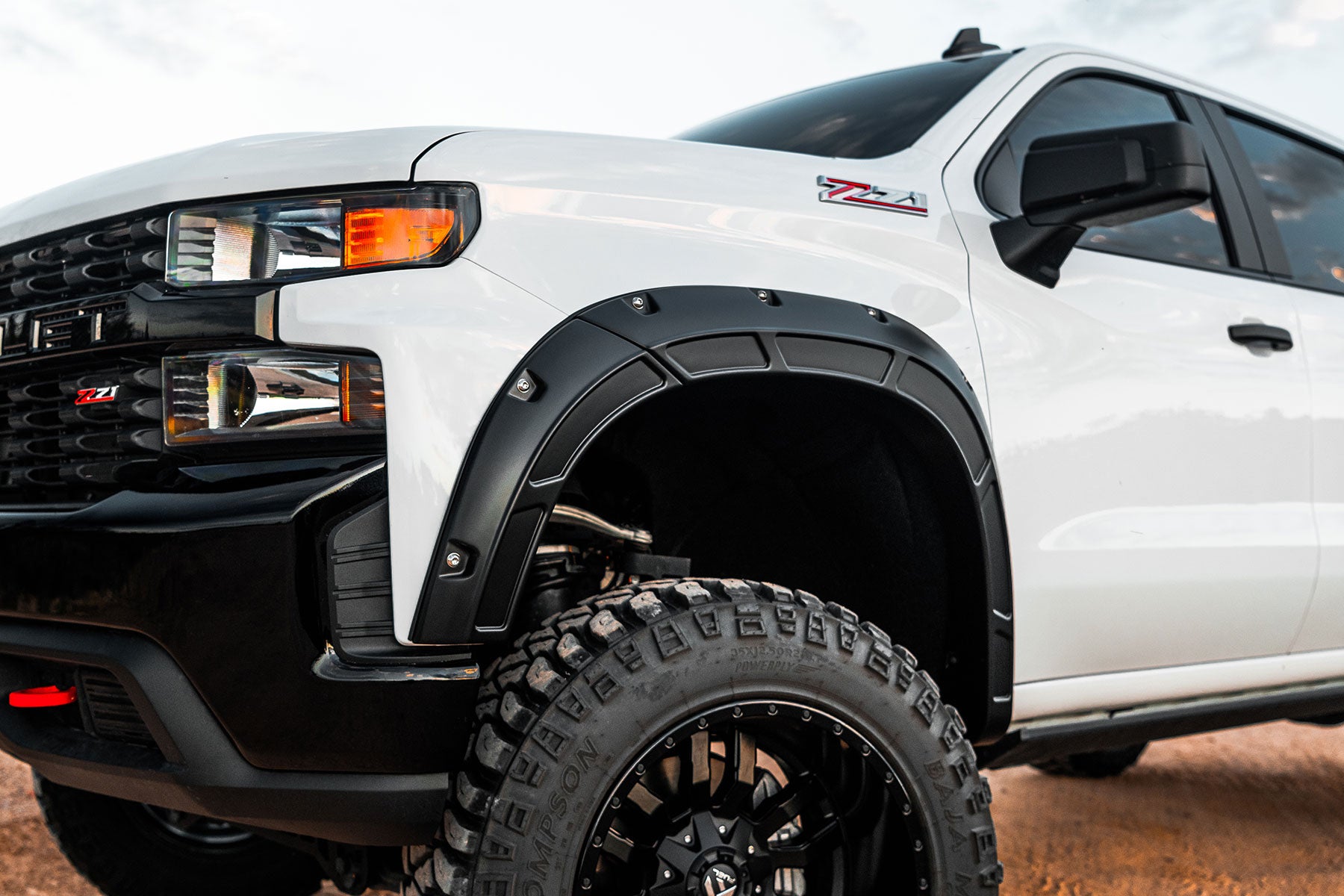 Fender Flares | Defender | GJV Riptide Blue | Chevy Silverado 1500 2WD/4WD (2019-2025 & Classic)