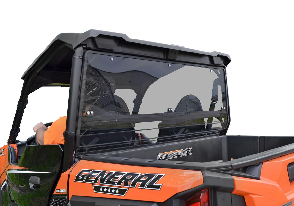 Polaris General Rear Windshield - Light Tint Standard