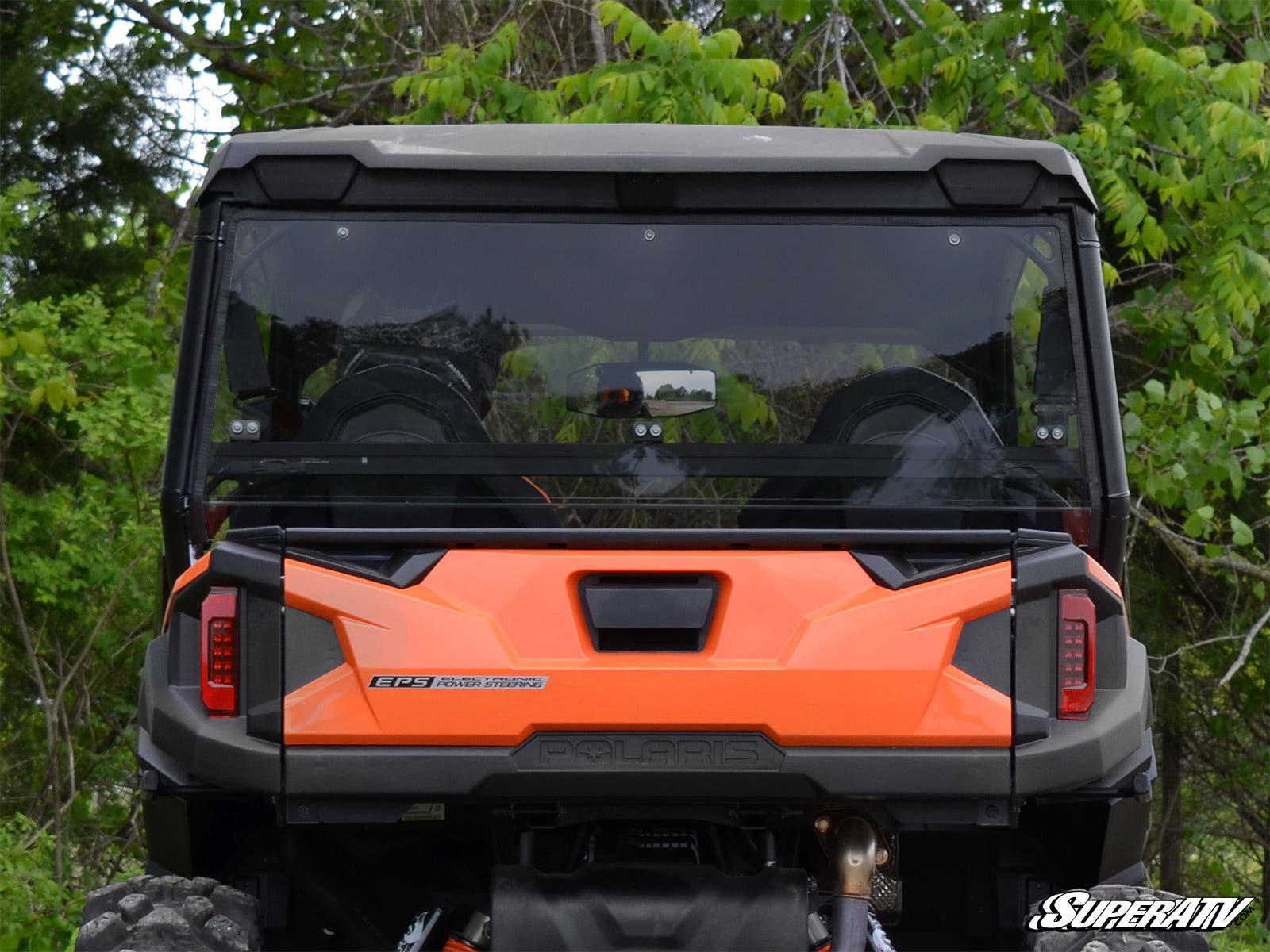 Polaris General Rear Windshield - Light Tint Standard
