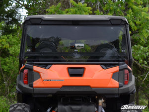 Polaris General Rear Windshield - Light Tint Standard