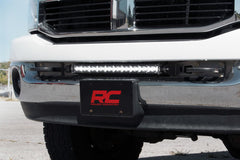 LED Light Kit | Bumper Mount | 20" Black Single Row | Ram 2500 (03-18)/3500 (03-18)