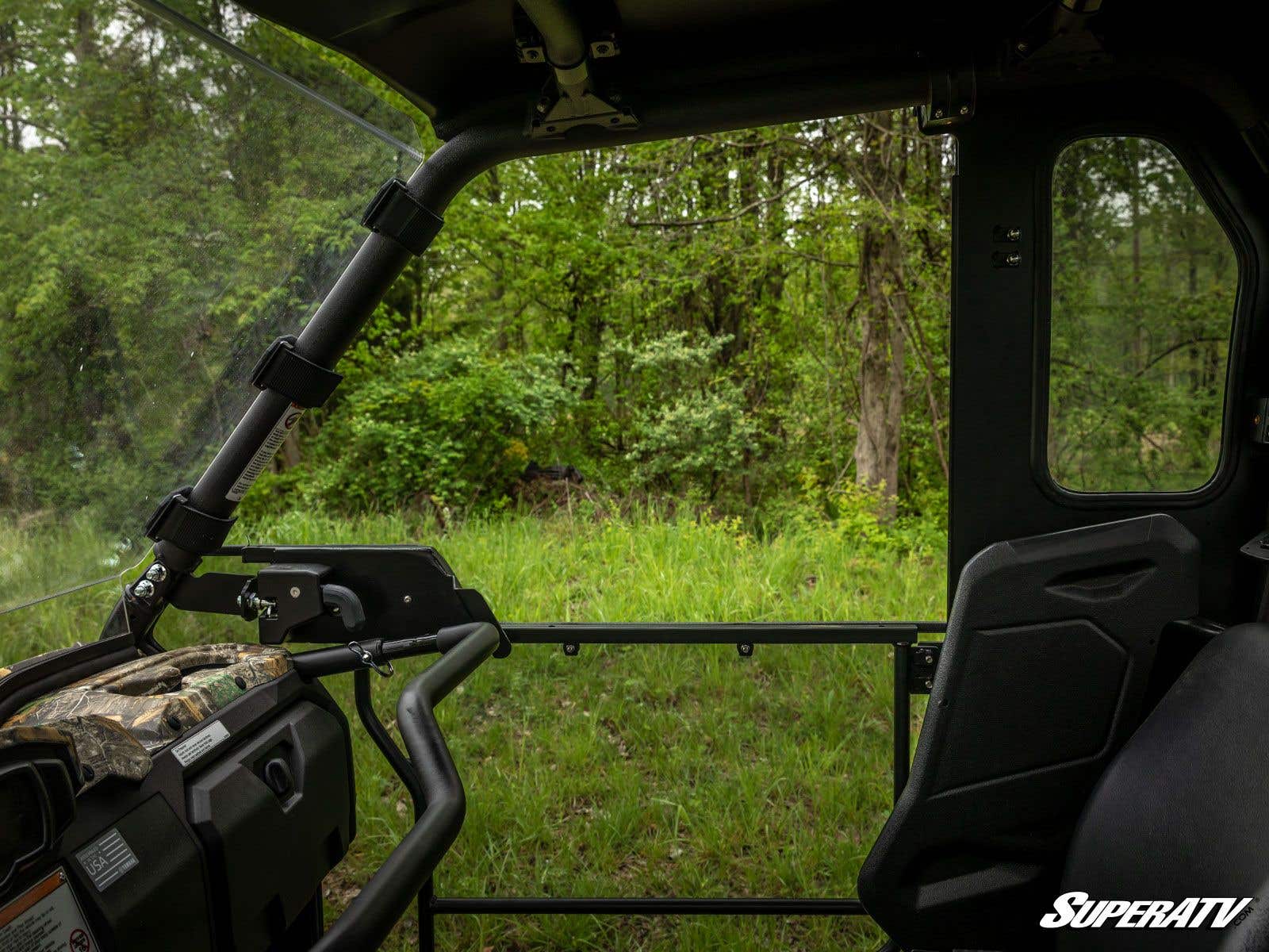 Yamaha Viking Full Cab Enclosure Doors - Scratch Resistant Light Tint