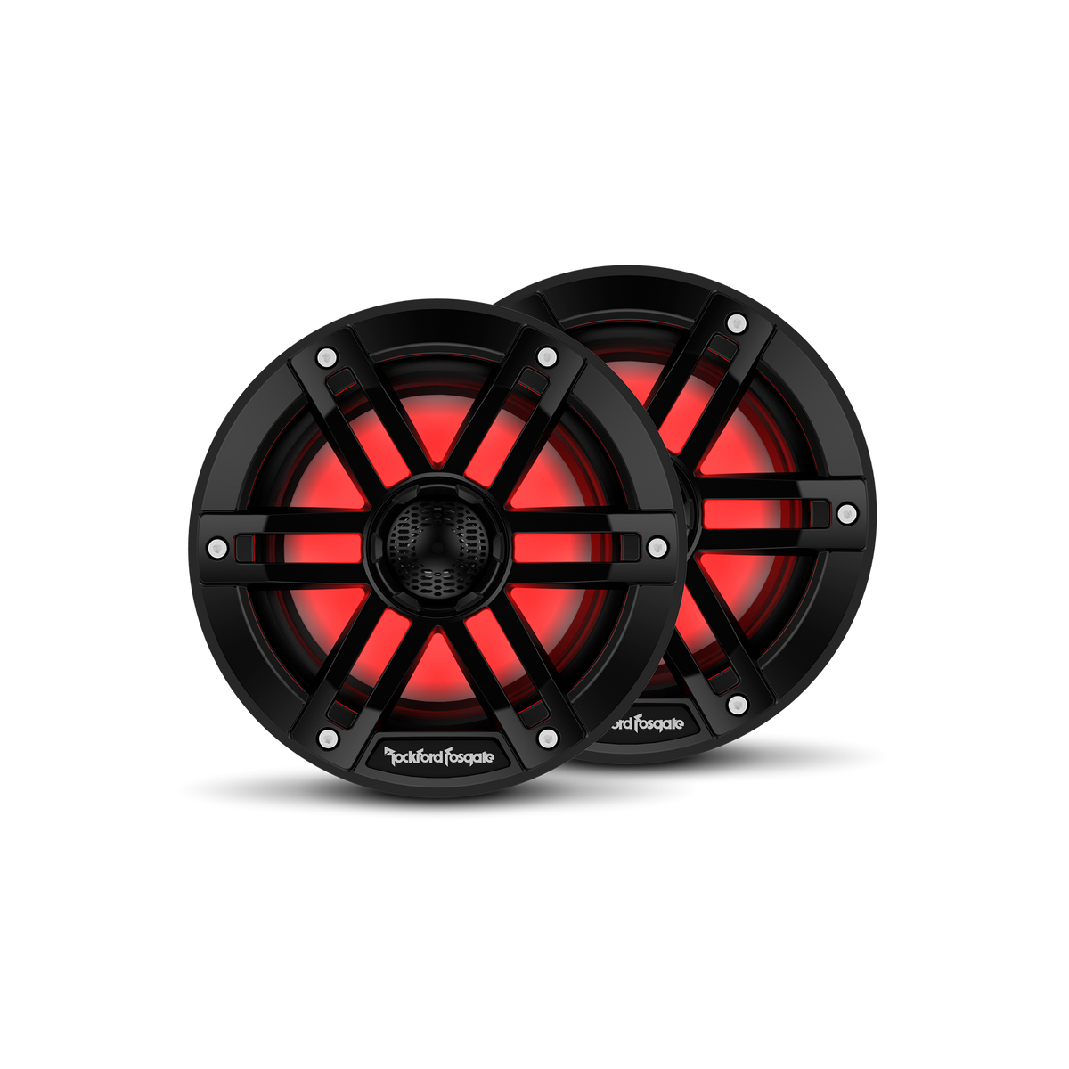 M1 6'' Color Optix TM Marine 2-Way Speakers (pr) - Black