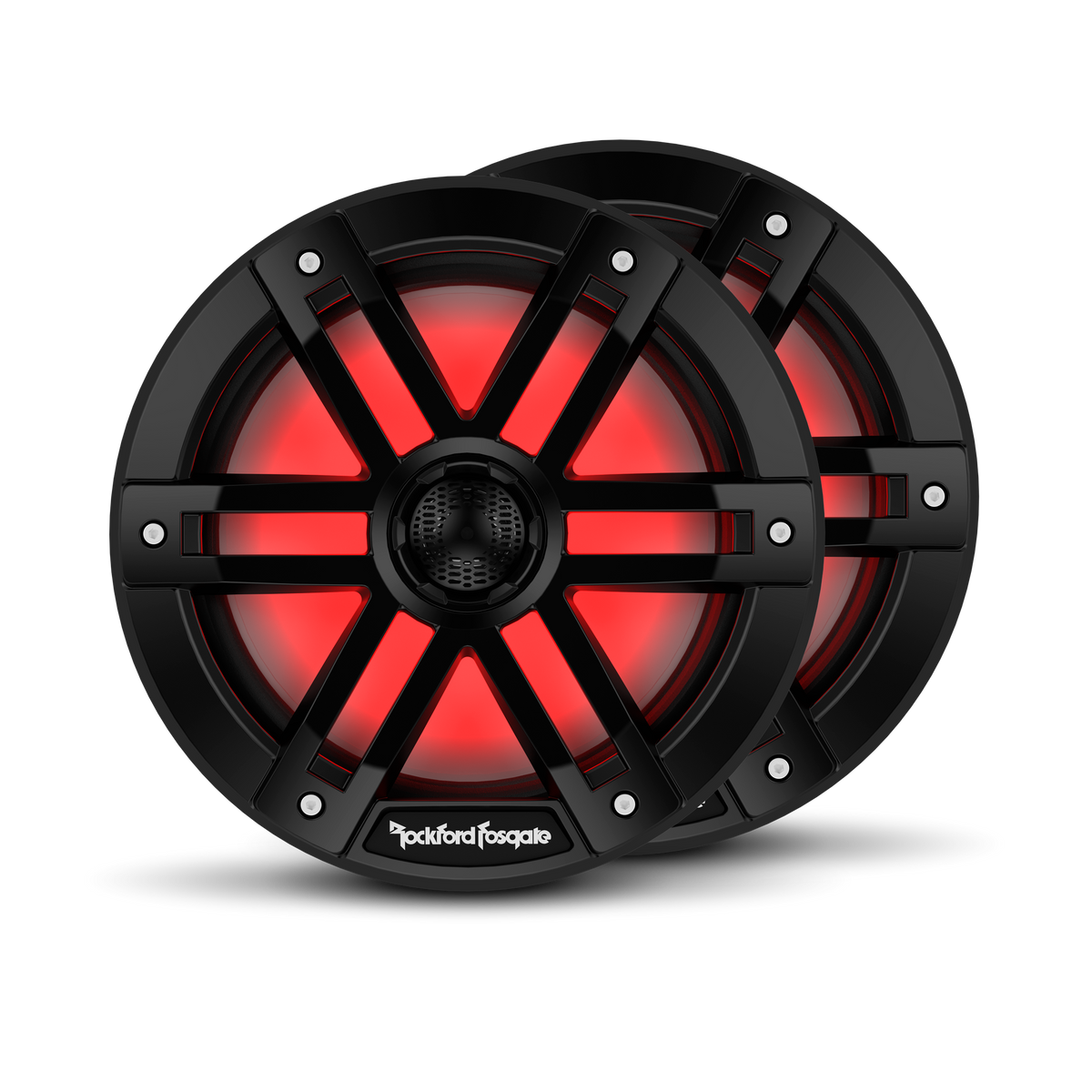 M1 8'' Color Optix TM Marine 2-Way Speakers (pr) - Black