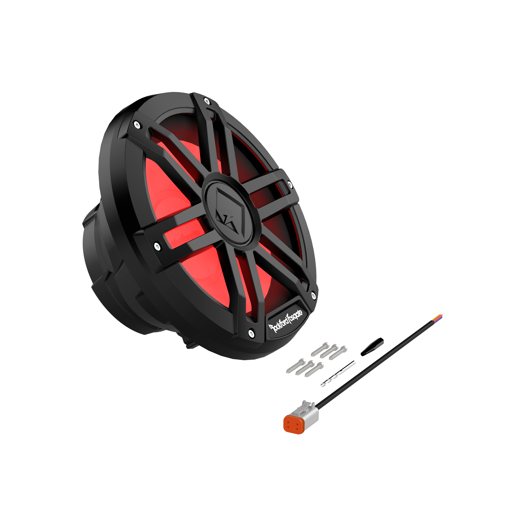 M1 10′′ DVC 2Ω Color Optix™ Marine Subwoofer - Black