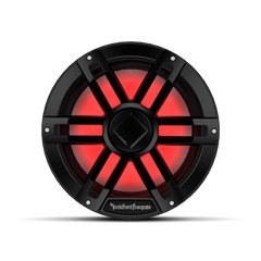 M1 12" DVC 2Ω Color Optix™ Marine Subwoofer - Black(M1D2-12B)