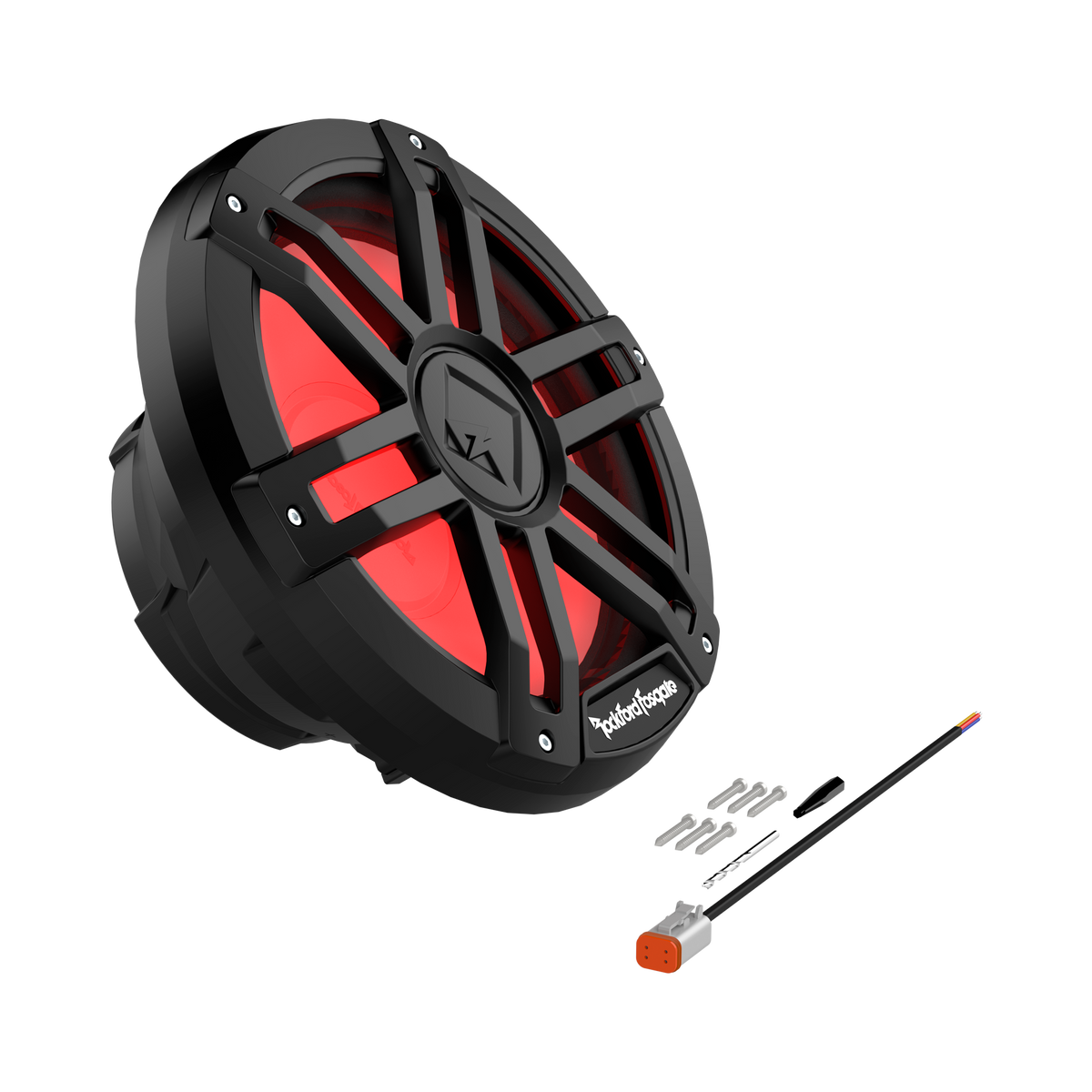 M1 12 DVC 2Ω Color Optix™ Marine Subwoofer - Black