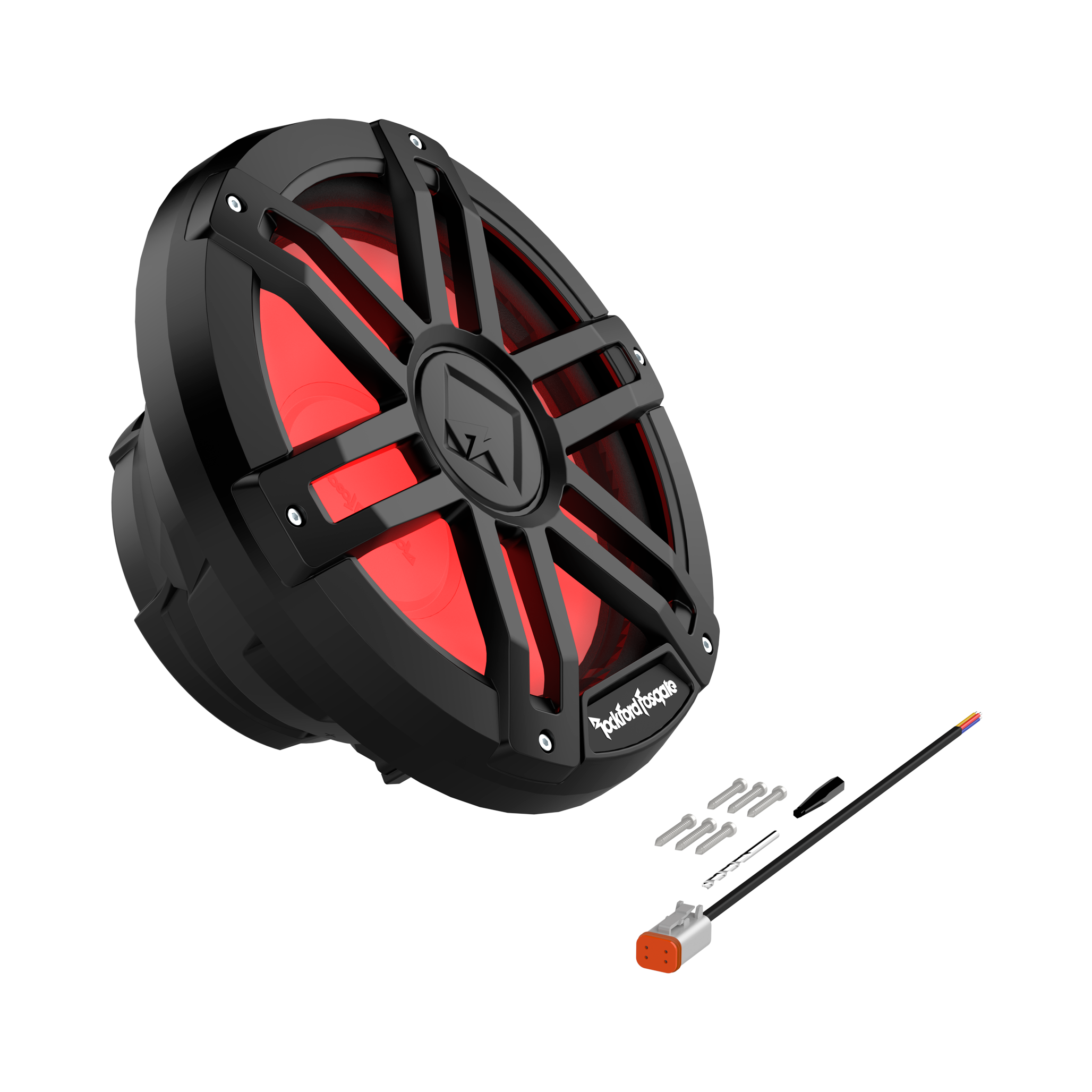 M1 12 DVC 2Ohm Color Optix TM Marine Subwoofer - Black
