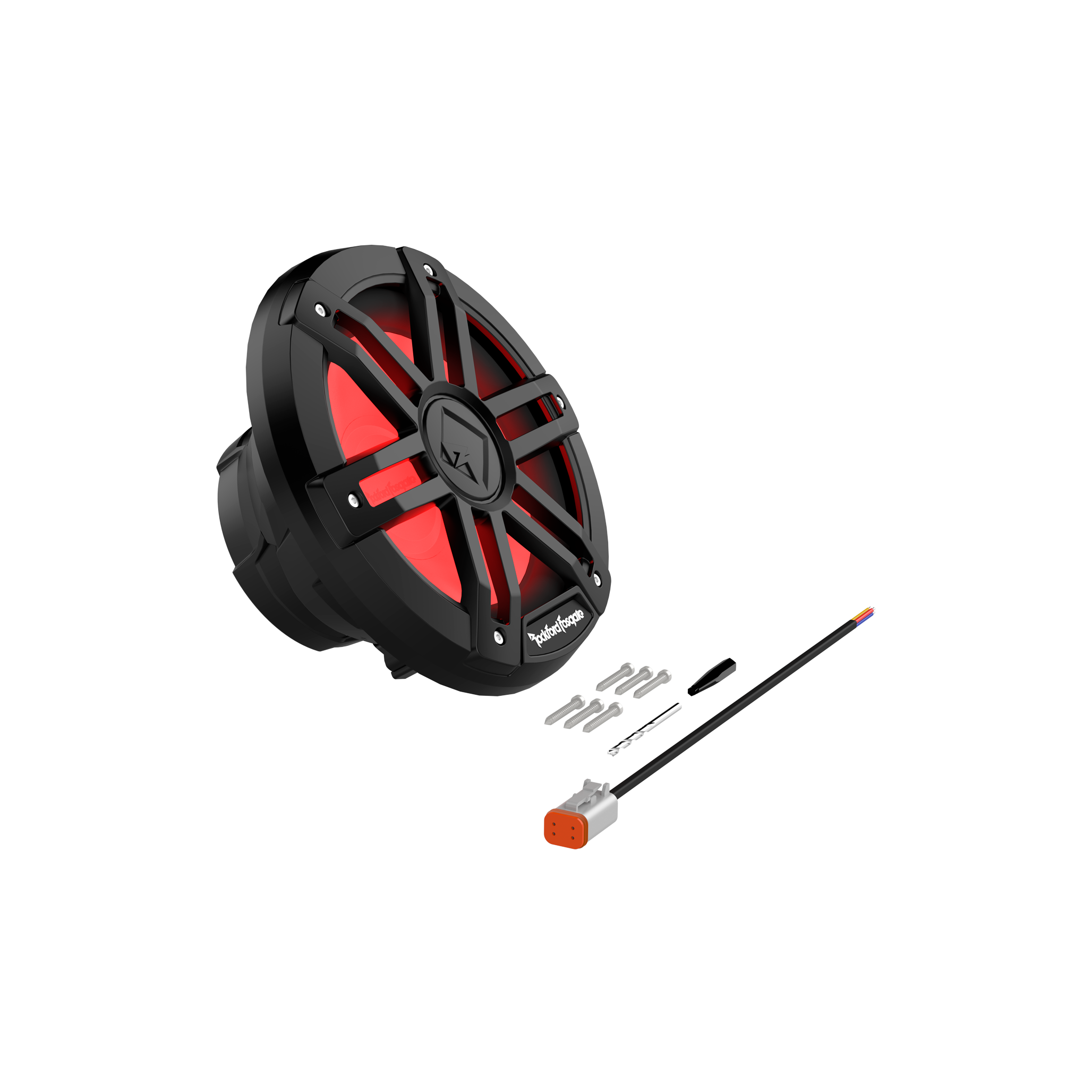 M1D4-8B - M1 8" DVC 4Ohm Color Optix TM Marine Subwoofer - Black - image 2