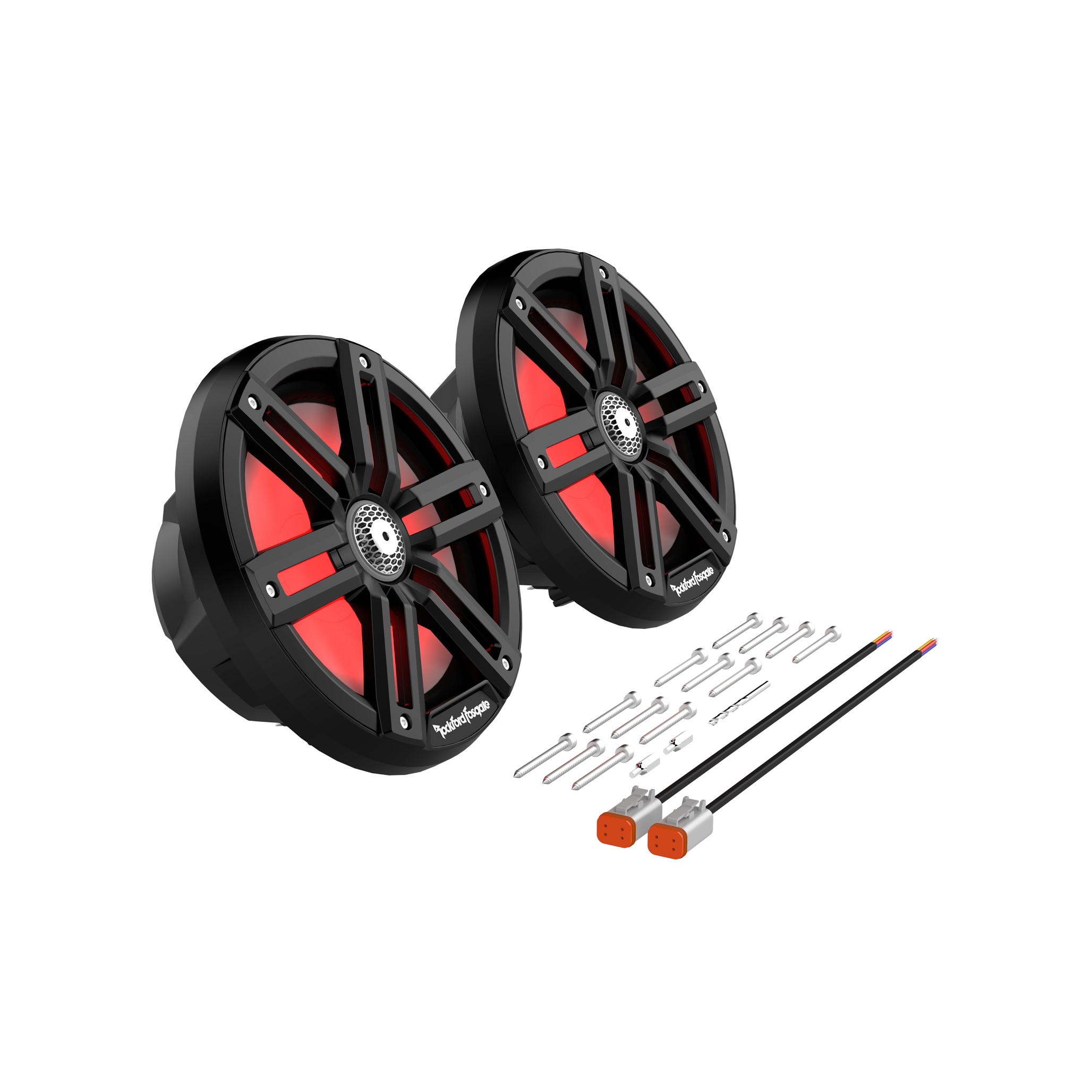 M2 8′′ Color Optix™ Marine 2-Way Speakers (pr) - Black