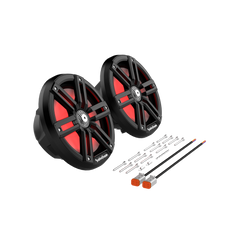 M2-8B - M2 8" Color Optix TM Marine 2-Way Speakers (pr) - Black - image 4