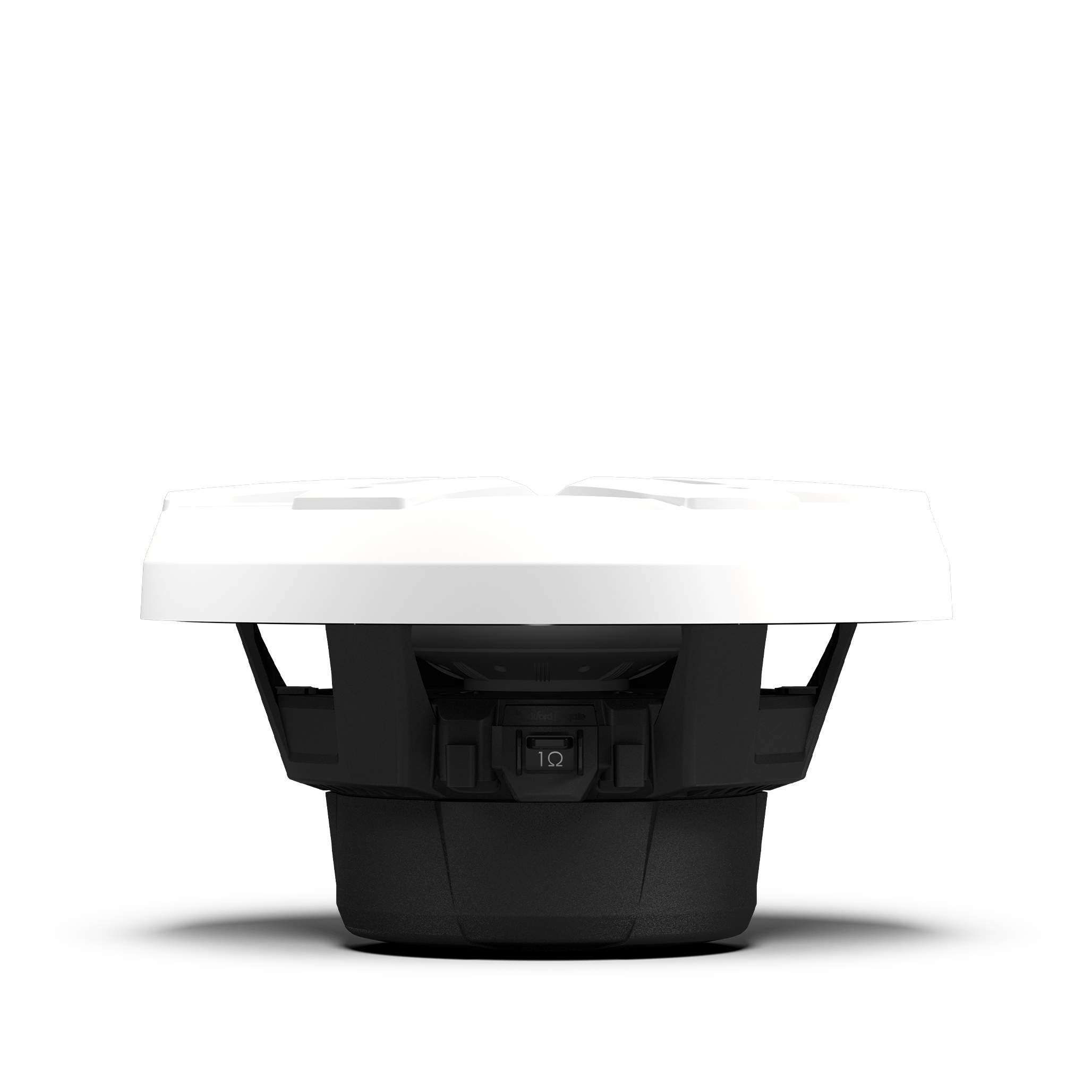M2 10" DVC 2Ω Color OptixTM Infinite Baffle Marine Subwoofer: White Gen-2