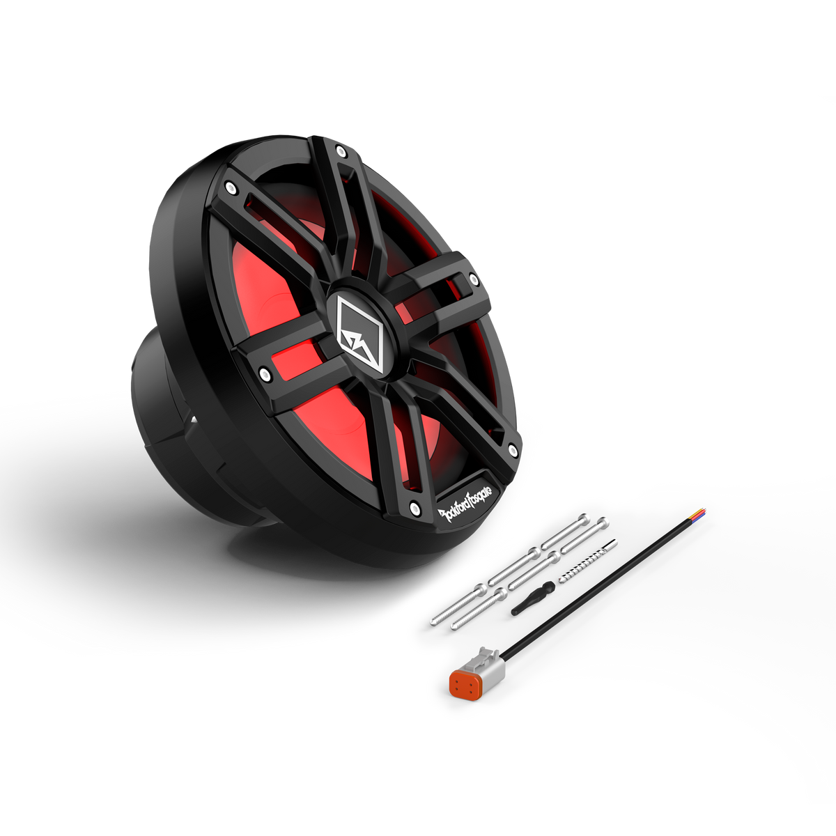 M2 10 DVC 2Ω Color Optix™ Infinite Baffle Marine Subwoofer - Black