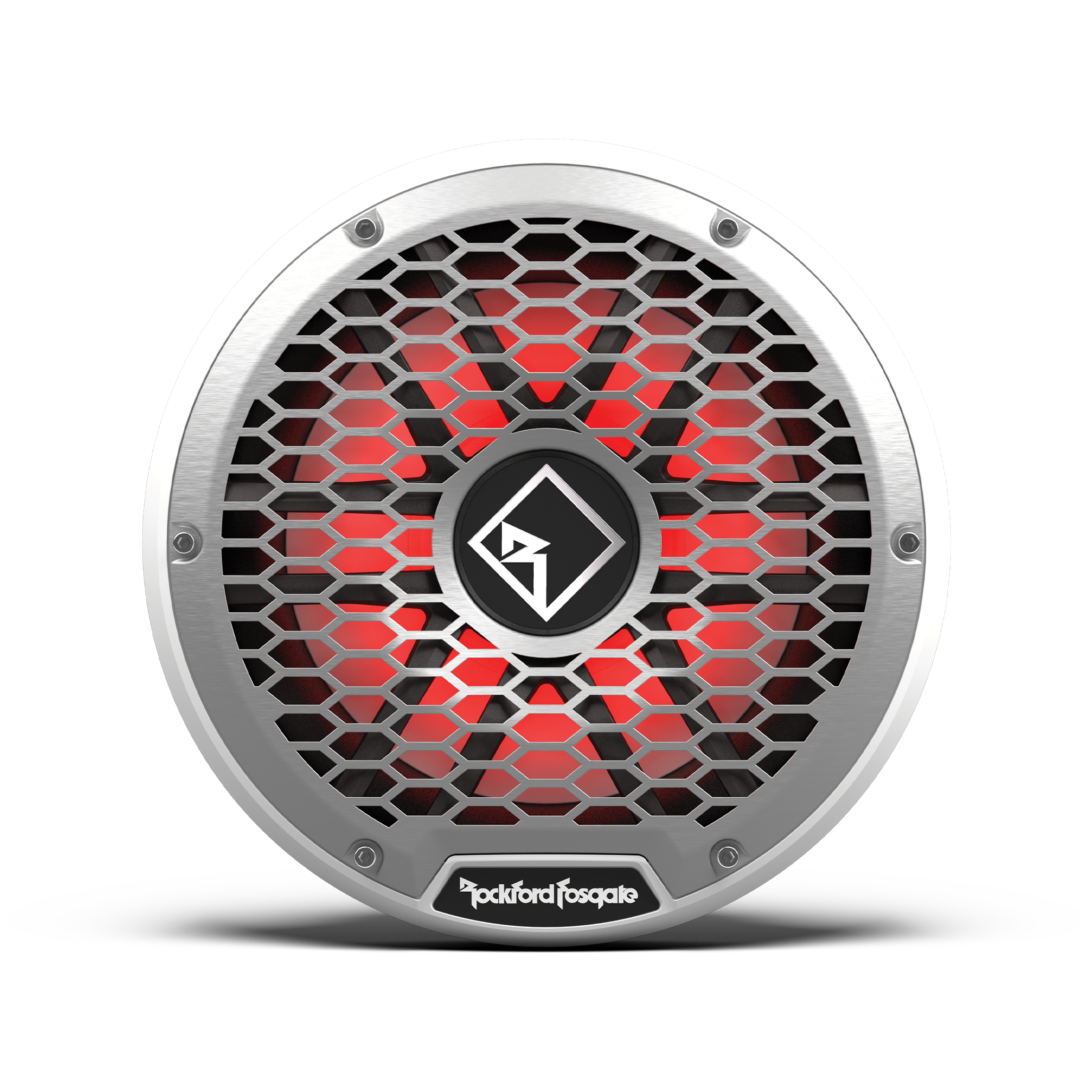 M2 10′′ DVC 4Ω Color Optix™ Sealed Marine Subwoofer: White Gen-2