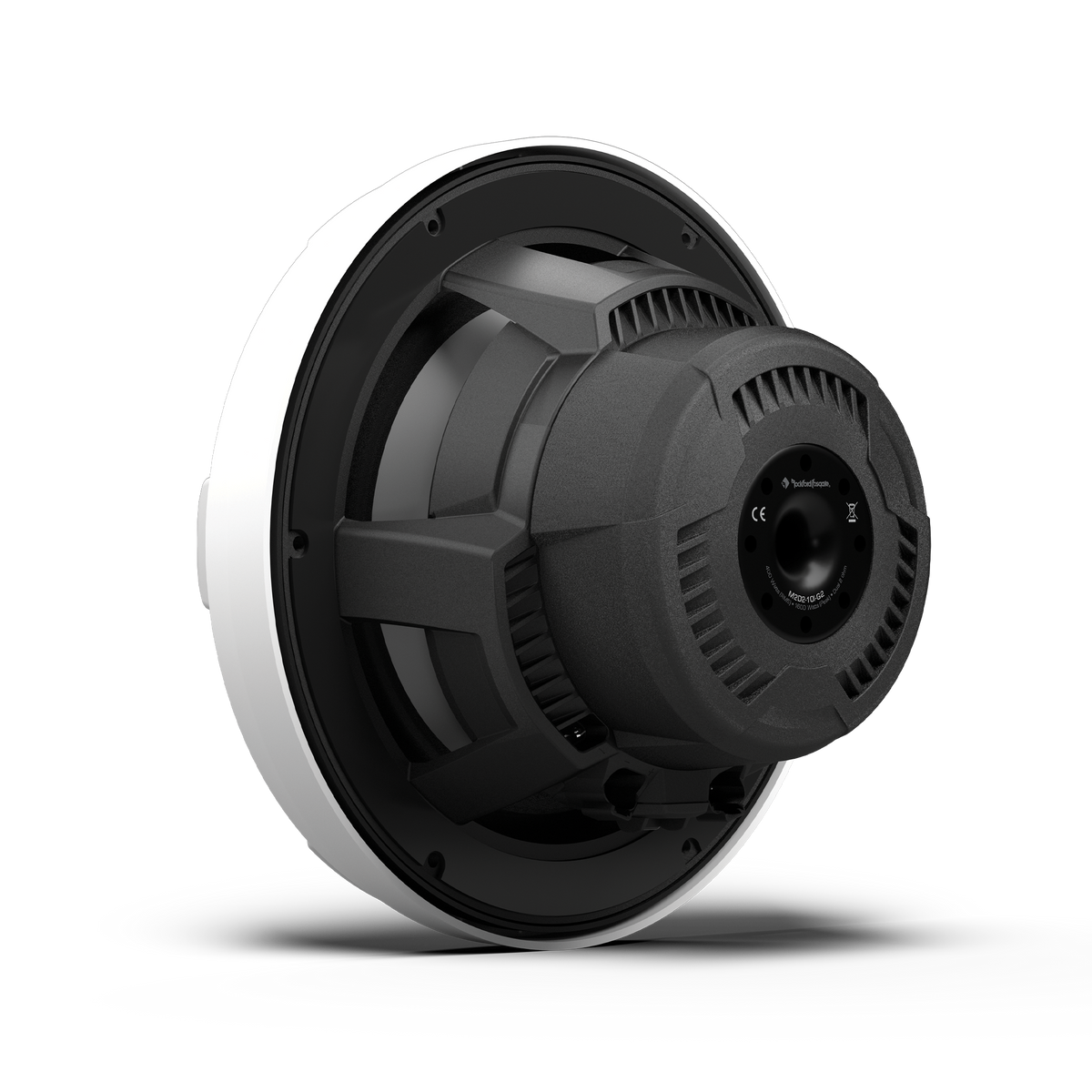 M2 10 DVC 4Ω Color Optix™ Infinite Baffle Marine Subwoofer: White Gen-2