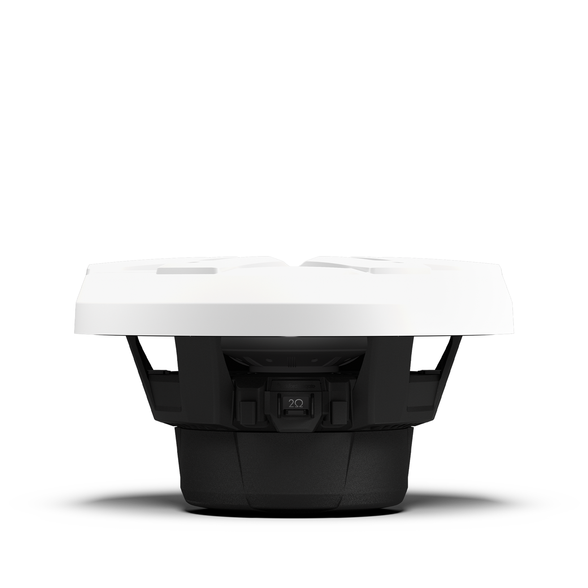 M2 10′′ DVC 4Ω Color Optix™ Infinite Baffle Marine Subwoofer: White Gen-2
