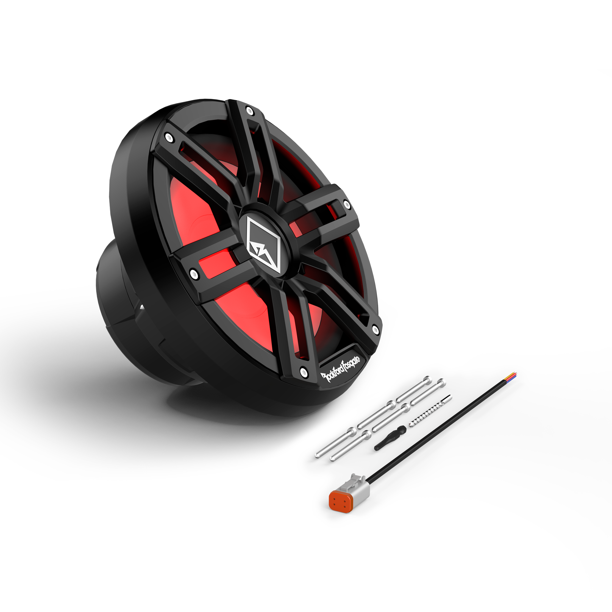 M2 10′′ DVC 4Ω Color Optix™ Infinite Baffle Marine Subwoofer - Black