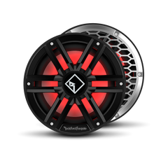M2 10′′ DVC 4Ω Color Optix™ Sealed Enclosure Marine Subwoofer - Black