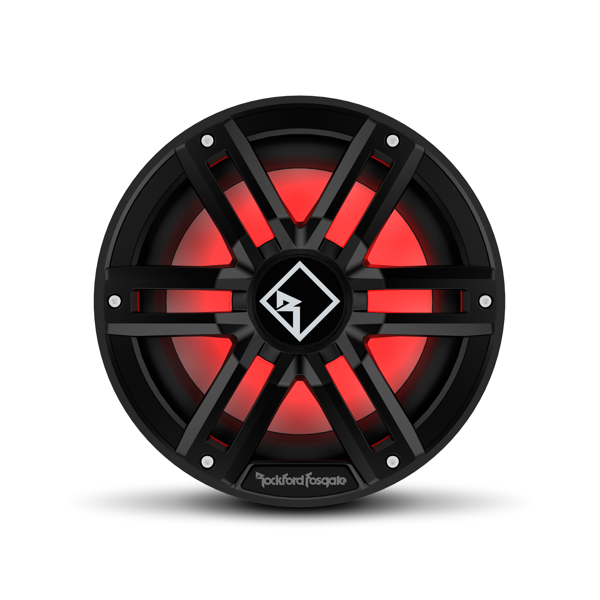 M2 10′′ DVC 4Ω Color Optix™ Sealed Enclosure Marine Subwoofer - Black