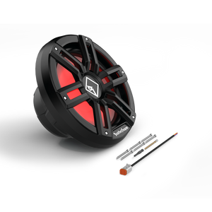 M2D4-12IB - M2 12" DVC 4Ohm Color Optix TM Infinite Baffle Marine Subwoofer - Black - image 1
