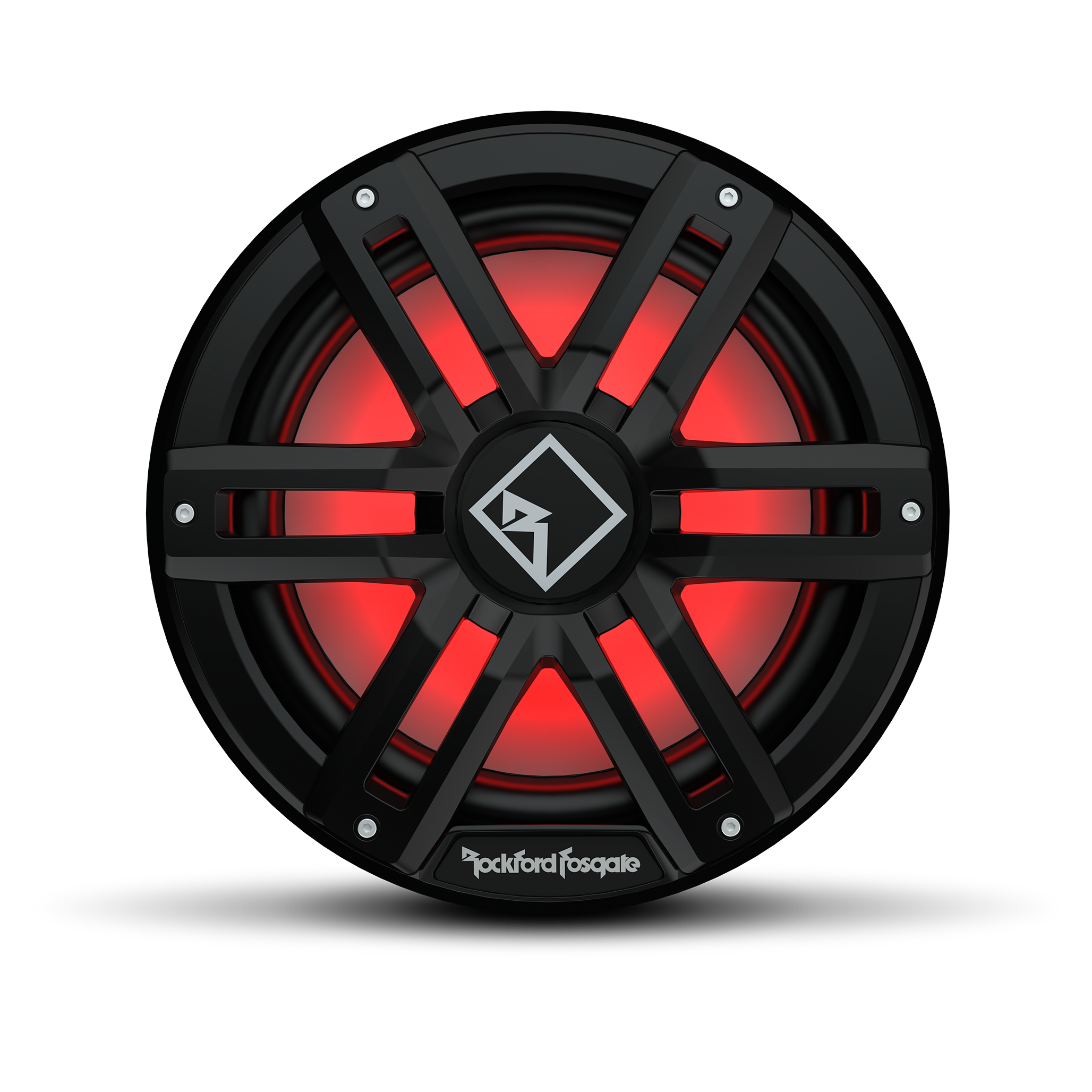 M2 12′′ DVC 4Ω Color Optix™ Sealed Enclosure Marine Subwoofer – Black