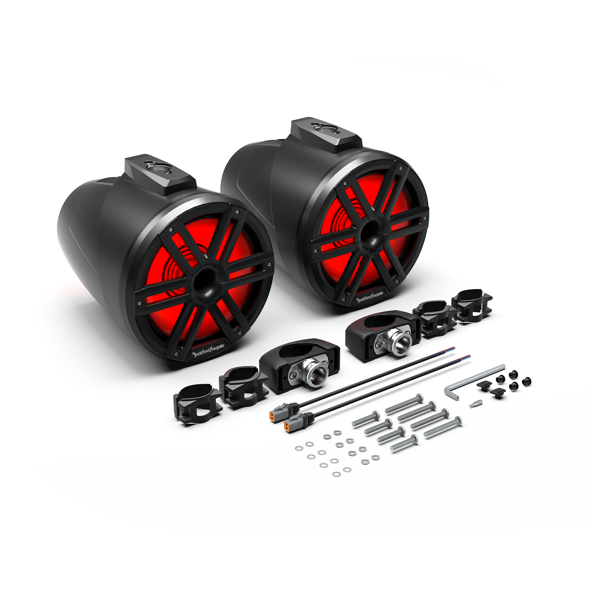 M2 10" Color OptixTM 2-Way Horn Loaded Tower Speakers (pr) - Black