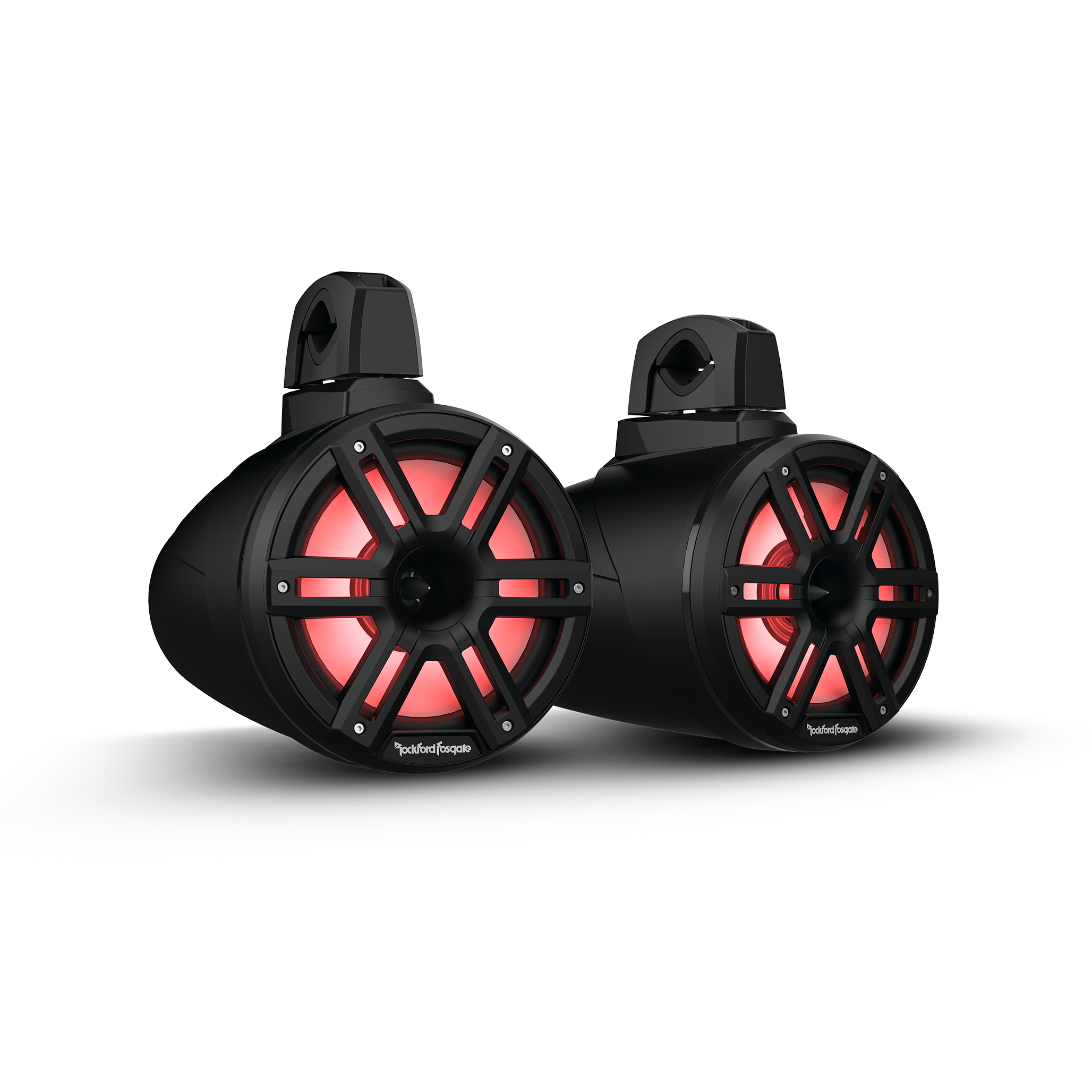 M2 8” Color OptixTM 2-Way Horn Loaded Wake Tower Speakers (pr) - Black