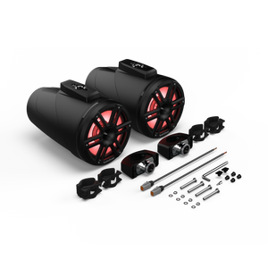 M2WL-8HB - M2 8" Color Optix TM 2-Way Horn Loaded Wake Tower Speakers (pr) - Black - image 6