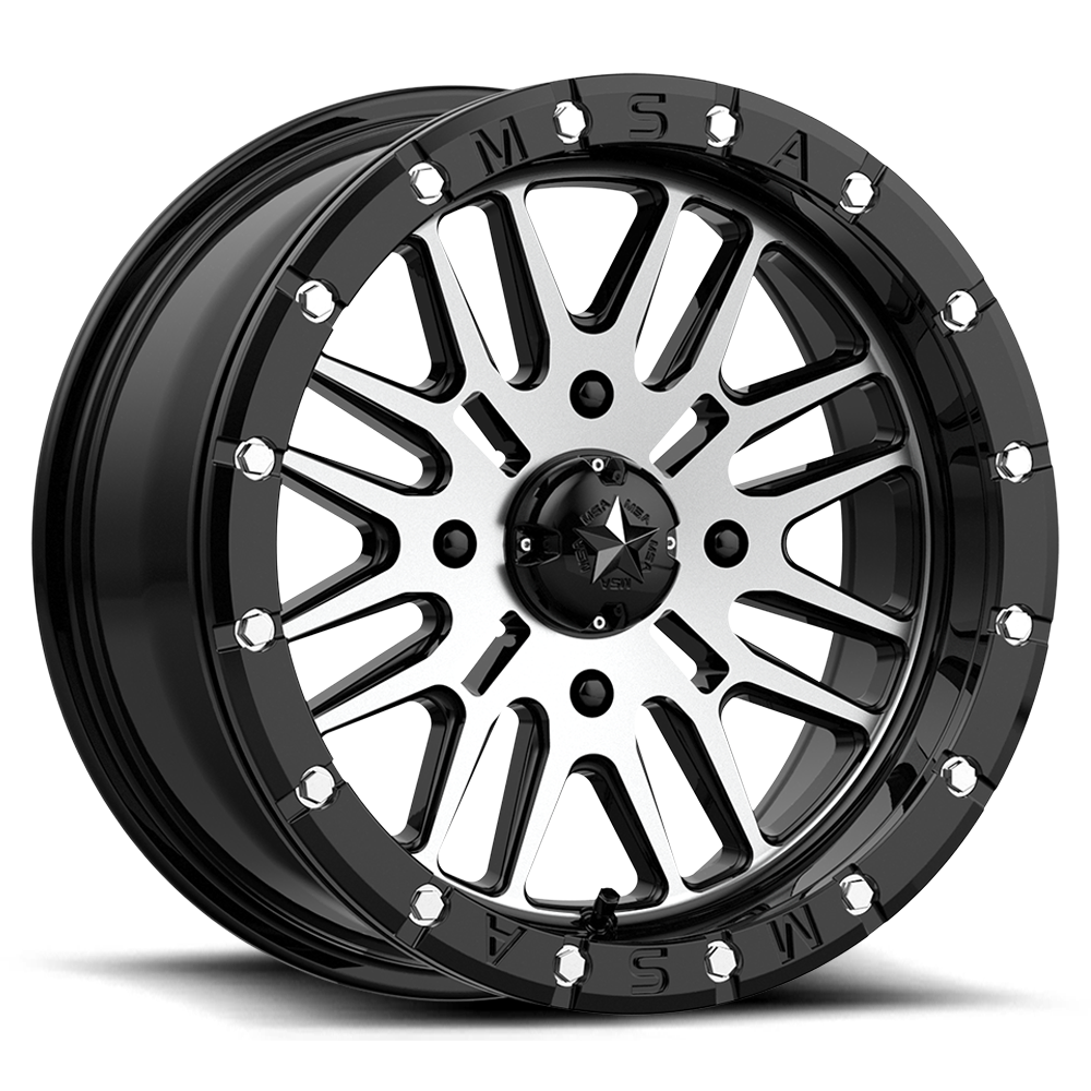 BRUTE UTV BEADLOCK - GLOSS BLACK MACHINED