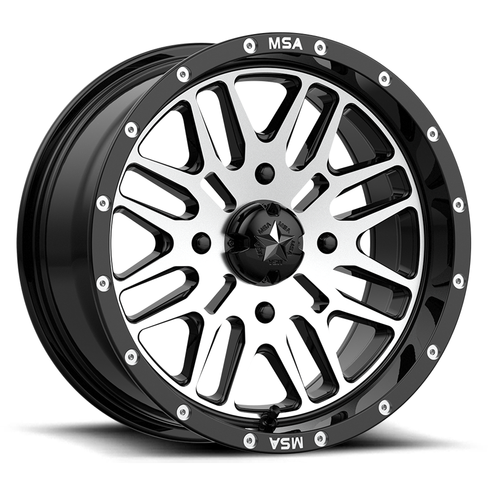 BRUTE UTV - GLOSS BLACK MACHINED
