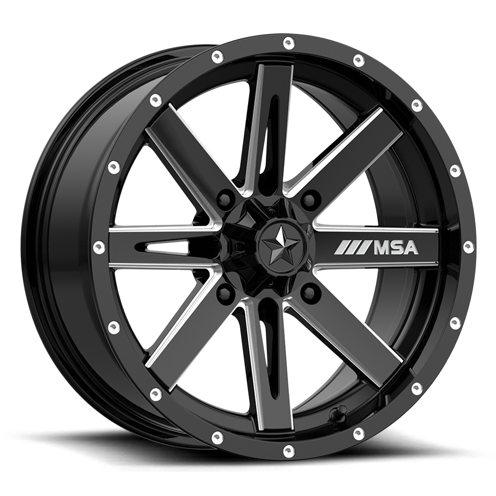 BOXER UTV - GLOSS BLACK MILLED