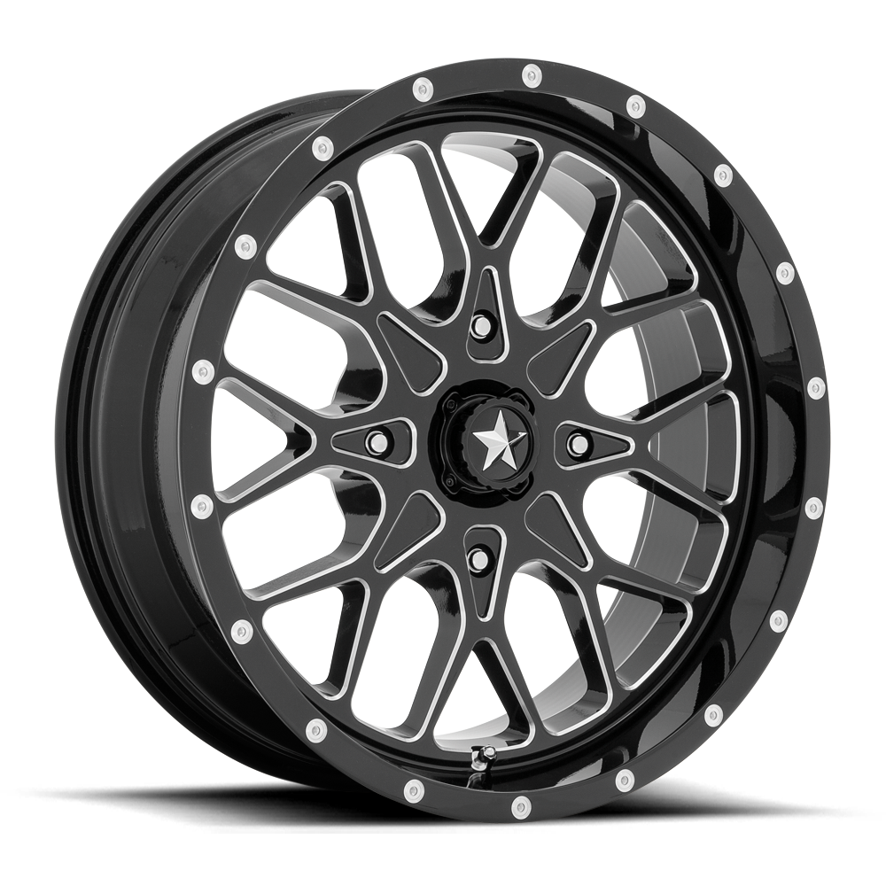 PORTAL UTV - GLOSS BLACK MILLED