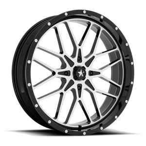 PORTAL UTV - GLOSS BLACK MILLED