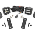 LED Light Kit | Rear Mount | 2" Black Pair | Flood | Can-Am Maverick Sport 1000R